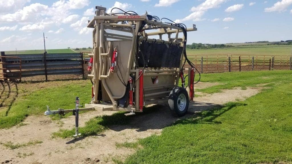 Portable Chute Trailer